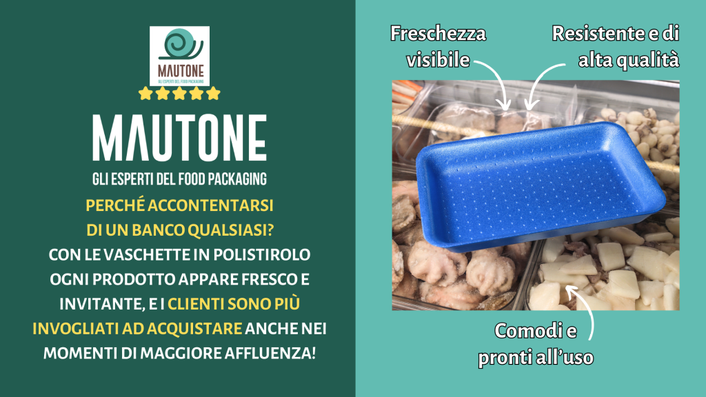 vaschette in polistirolo